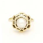 Ring - 14 karaat Geel goud - Parel, Nieuw