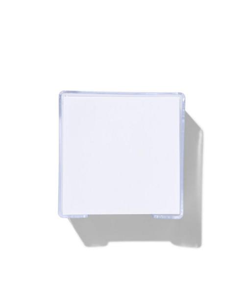HEMA Memoblokhouder met papier 9x9, Diversen, Agenda's, Nieuw, Verzenden