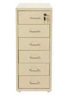 Rollende Afsluitbare Archiefkast voor Thuiskantoor – 6 Lades, Verzenden, Nieuw