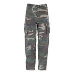 Kinder cargo broek Stonewashed - Woodland - Maat 146-152, Verzenden, Nieuw
