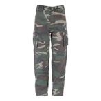 Kinder cargo broek Stonewashed - Woodland - Maat 146-152, Nieuw, Verzenden