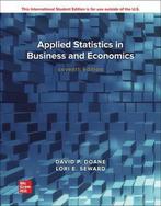 ISE Applied Statistics in Business and, 9781260597646, Verzenden, Zo goed als nieuw, HBO