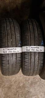 2x 165-60-14 Kumho Zomer 6.2mm €30Per Band 165 60 14, Auto-onderdelen, Banden en Velgen, Ophalen, 14 inch, Gebruikt, Band(en)