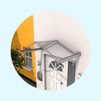 Gutta deurluifel driehoekige GV/T 160x90x40 cm edelstaal-..., Verzenden, Nieuw, Overige typen