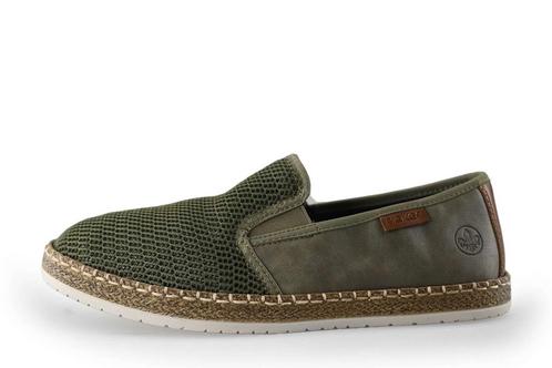 Rieker Instappers in maat 41 Groen | 10% extra korting, Kleding | Heren, Schoenen, Overige kleuren, Zo goed als nieuw, Overige typen
