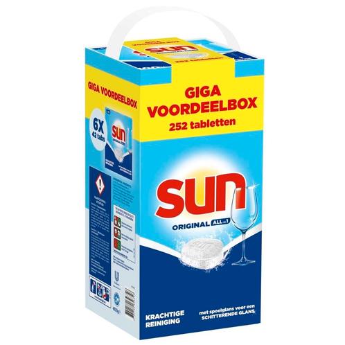 Sun Original All-in-1 Vaatwastabletten, Huis en Inrichting, Schoonmaakartikelen, Verzenden