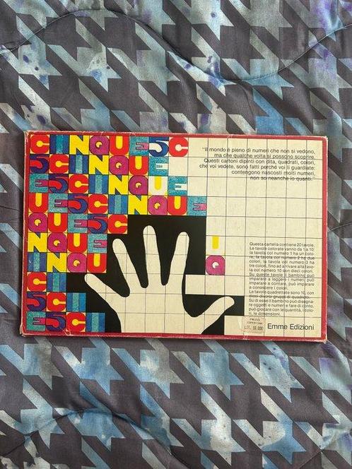 Alighiero Boetti (1940-1994) - Da uno a dieci, Antiek en Kunst, Antiek | Overige Antiek