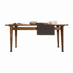 *WOONWINKEL* Retro Eettafel Donker Hout 180 X 90 Cm, Huis en Inrichting, Tafels | Eettafels, Verzenden, Nieuw