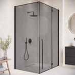 Douchecabine Vancouver 90 x 120 x 190 cm Zwart Rookglas, Doe-het-zelf en Verbouw, Sanitair, Verzenden, Nieuw, Douche