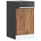 vidaXL Vaatwaspaneel Kalmar 45x1,5x67 cm bewerkt hout oud, Huis en Inrichting, Keuken | Keukenelementen, Verzenden, Nieuw, Bruin