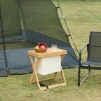 [en.casa] Picknicktafel Hattfjelldal opvouwbaar 53x48x32 cm, Tuin en Terras, Tuintafels, Verzenden, Nieuw