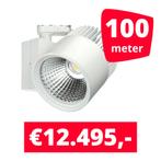 LED Railverlichting Concentra Wit 3000K 100 spots + 100M, Ophalen of Verzenden