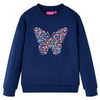 vidaXL Kindertrui 128 marineblauw, Verzenden, Nieuw