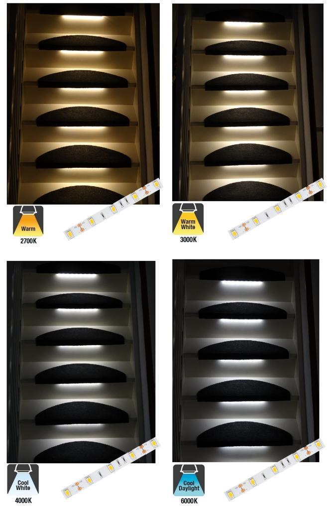 LED Trapverlichting | 30 / 50 / 70 cm | 4 Lichtkleuren, Doe-het-zelf en Verbouw, Ladders en Trappen, Trap, Nieuw, Ophalen of Verzenden