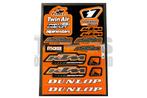 Stickerset sponsor KTM / Twin Air 13-delig, Ophalen of Verzenden, Nieuw