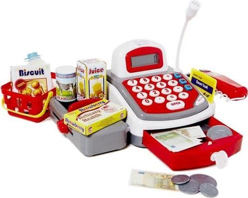 Johntoy - Speelgoed Kassa - Met Licht en Geluid, Kinderen en Baby's, Overige Kinderen en Baby's, Zo goed als nieuw, Ophalen of Verzenden