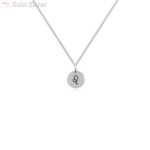 925 Zilveren Leeuw Leo sterrenbeeld zodiak ketting, Sieraden, Tassen en Uiterlijk, Kettingen, Nieuw, Verzenden