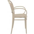 (MDK-107202) Siesta Marcel XL stoel taupe, Huis en Inrichting, Stoelen, Ophalen of Verzenden, Nieuw