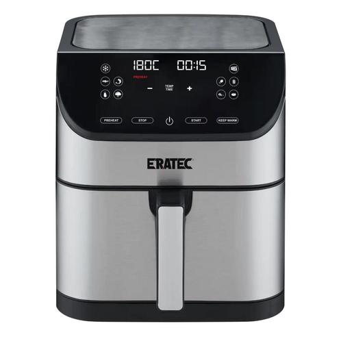 Eratec Airfryer  AF-66 – Zwart, Huis en Inrichting, Keuken | Keukenbenodigdheden, Ophalen of Verzenden