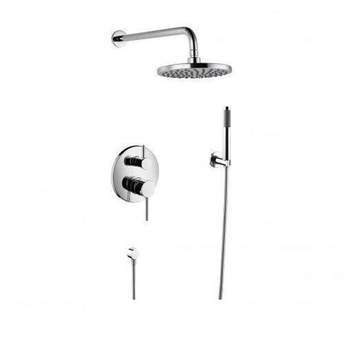 QUALIS® | BALNEO MANUS | regendouche met handdouche | chroom, Doe-het-zelf en Verbouw, Sanitair, Douche, Nieuw, Chroom, Ophalen of Verzenden