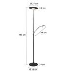 Steinhauer vloerlamp Zodiac LED 7972ZW Tweede Kans, Ophalen, 100 tot 150 cm, Zo goed als nieuw, Metaal