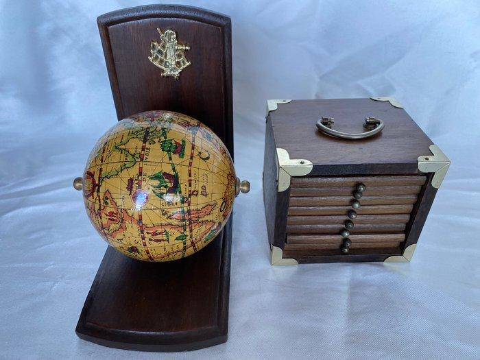 Maritieme objecten (2) - Vintage maritieme boekensteunen en, Antiek en Kunst, Curiosa en Brocante