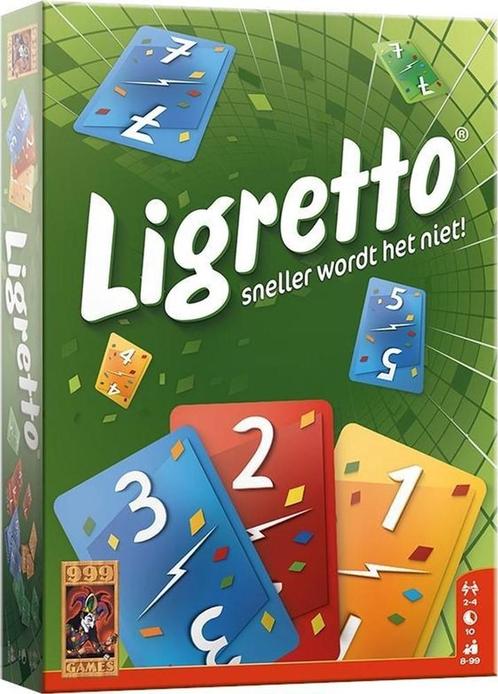 Ligretto Groen | 999 Games - Kaartspellen, Hobby en Vrije tijd, Gezelschapsspellen | Kaartspellen, Nieuw, Verzenden