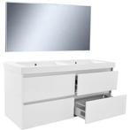Wiesbaden Vision Meubelset Inclusief Spiegel - 120cm - Wit, Ophalen of Verzenden, Nieuw