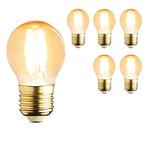 Set van 6 LED lampen E27 | 3-staps dimbaar | 4 watt | 2000K, Verzenden, Overige typen, Nieuw, E27 (groot)