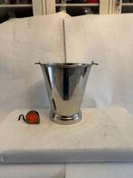 Wijnkoeler - fraaie grote champagne koeler - Smeedijzer, RVS