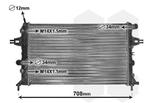 RADIATOR VOOR OPEL ASTRA G 1998-2004 09119482, Ophalen of Verzenden, Nieuw