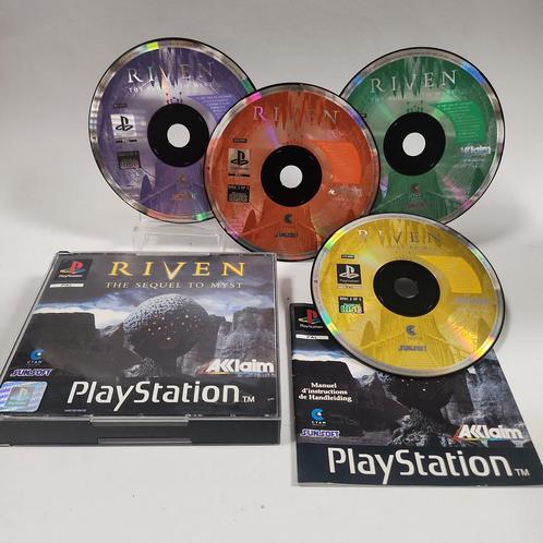 Riven The Sequel To Myst Playstation 1, Spelcomputers en Games, Games | Sony PlayStation 1, Ophalen of Verzenden