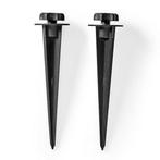 Grondpen | Nedis | 17.5 cm (2 stuks, Aluminium), Verzenden, Nieuw