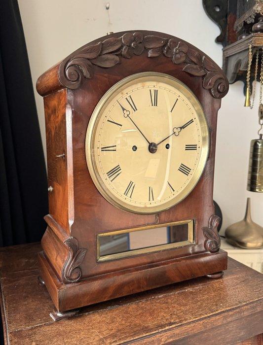 Tafel/bureauklokken - - Mahonie - 1850-1900, Antiek en Kunst, Antiek | Klokken