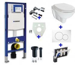 Geberit UP-320 + toiletblokhouder + Trevi O.P. + Sigma 01