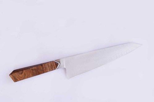 Keukenmes - Chefs knife - Hout, Staal - Italië - R2, Antiek en Kunst, Antiek | Keukenbenodigdheden