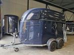 Bockmann Comfort Polyester, blauw metallic, zadelkamer, Nieuw