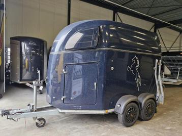 Bockmann Comfort Polyester, blauw metallic, zadelkamer beschikbaar voor biedingen
