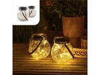 Veiling - Gadgy Solar Lantaarn met 20 fairy lights - Tafella, Tuin en Terras, Buitenverlichting, Nieuw