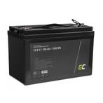 Green Cell LiFePO4 12.8V 100Ah 1280Wh accu voor zonnepane..., Audio, Tv en Foto, Accu's en Batterijen, Verzenden, Nieuw