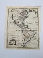 Amerika, Kaart - Noord- en Zuid-Amerika; Marco Coltellini -, Boeken, Atlassen en Landkaarten, Nieuw