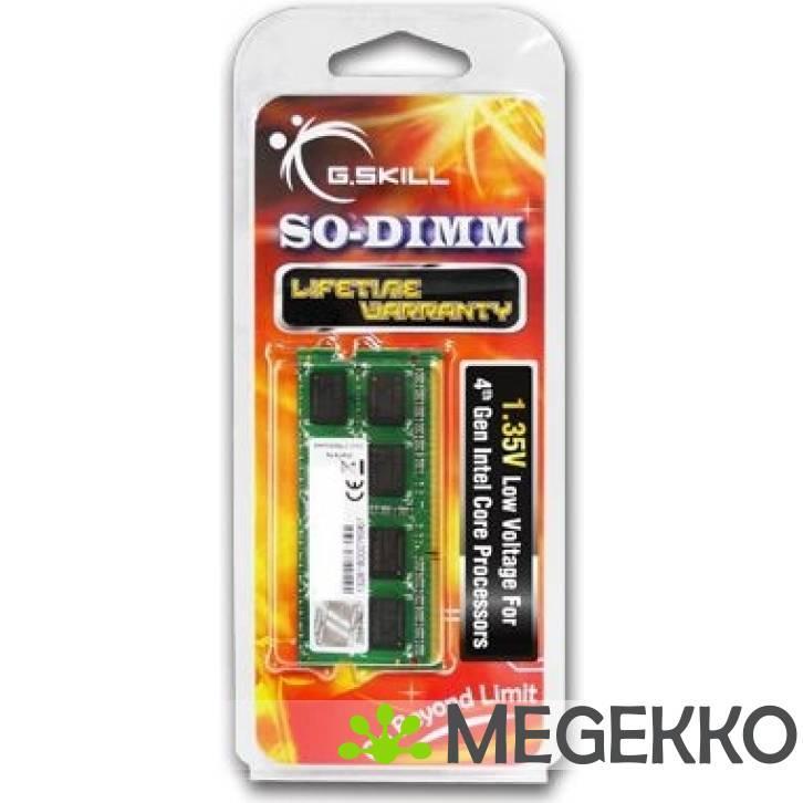 G.Skill DDR3L SODIMM Standard 8GB 1600MHz -, Computers en Software, RAM geheugen, Nieuw, Verzenden