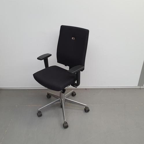 Viasit bureaustoel - nieuwe zwarte stof, Huis en Inrichting, Bureaus, Ophalen of Verzenden