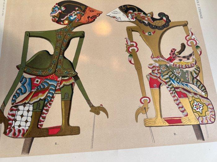 H.H, Juynboll - Wajang Kelitik or Kerutjil - full page, Antiek en Kunst, Kunst | Niet-Westerse kunst