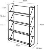 Yamazaki Schoenenrek - 4 niveaus - Slim, Huis en Inrichting, Verzenden, Nieuw