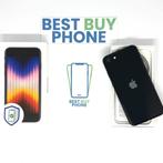 iPhone SE 2022 128GB zwart /kras vrij scherm /99% batt /gara, Telecommunicatie, Mobiele telefoons | Apple iPhone, 128 GB, Zwart