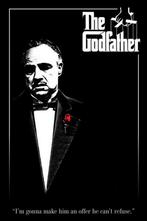 Poster The Godfather Red Rose 61x91,5cm, Verzenden, Nieuw, A1 t/m A3