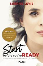 Start before youre ready 9789046824801 Simone Levie, Verzenden, Zo goed als nieuw, Simone Levie