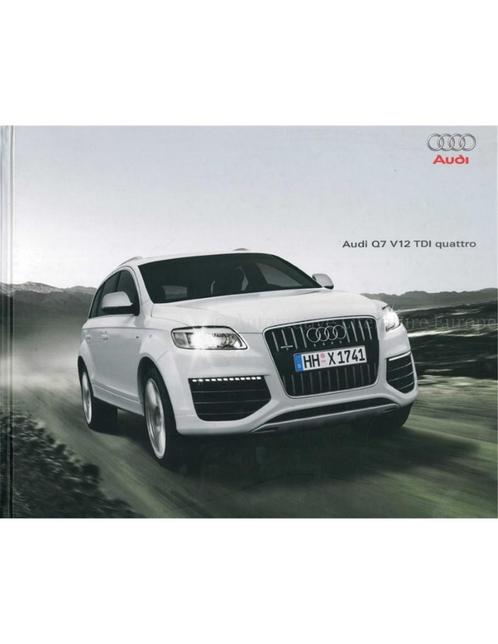2008 AUDI Q7 HARDCOVER BROCHURE DUITS, Boeken, Auto's | Folders en Tijdschriften, Audi