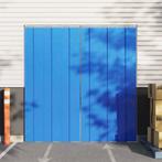 vidaXL Deurgordijn 300x2,6 mm 25 m PVC blauw, Verzenden, Nieuw, Blauw